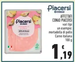 Conad AFFETTATI CONAD PIACERSI offerta