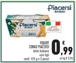 Conad YOGURT CONAD PIACERSI offerta