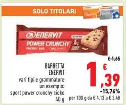 Conad BARRETTA ENERVIT offerta