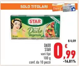 Conad Dado Star offerta