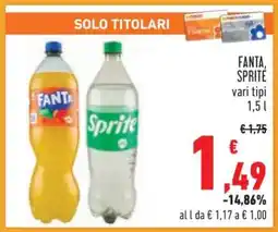 Conad FANTA/SPRITE offerta
