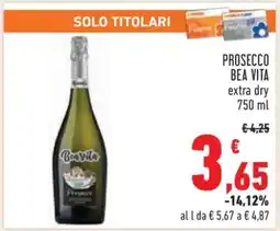 Conad Prosecco Bea Vita offerta