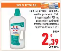 Conad LINEA IGIENIZZANTE AMUCHINA offerta