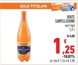 Conad BIBITE SANPELLEGRINO offerta