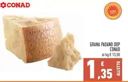 Conad Grana Padano DOP Conad offerta