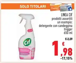 Conad LINEA CIF offerta