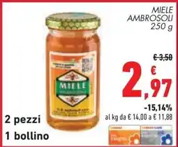 Conad Miele Ambrosoli offerta