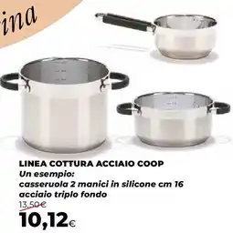 Extracoop Linea cottura acciaio COOP offerta