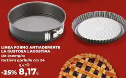 Extracoop Linea forno antiaderente la gustosa LAGOSTINA offerta