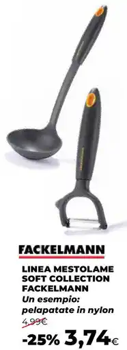 Extracoop Linea mestolame soft collection FACKELMANN offerta