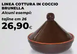 Extracoop Linea cottura in coccio brunella offerta