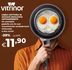 Extracoop Linea cottura in acciaio smaltato antiaderente offerta
