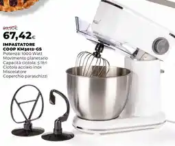 Extracoop IMPASTATORE COOP KM5012-GS offerta