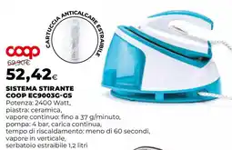 Extracoop SISTEMA STIRANTE COOP EC9003G-GS offerta