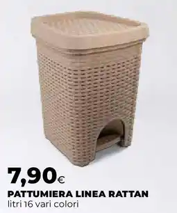 Extracoop PATTUMIERA LINEA RATTAN offerta