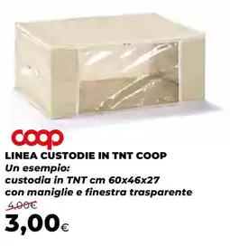 Extracoop Linea custodie in tnt COOP offerta