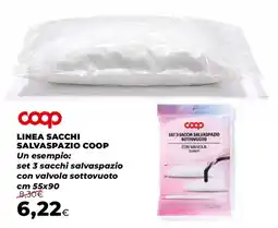 Extracoop Linea sacchi salvaspazio COOP offerta