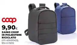 Extracoop Zaino coop in poliestere riciclato offerta