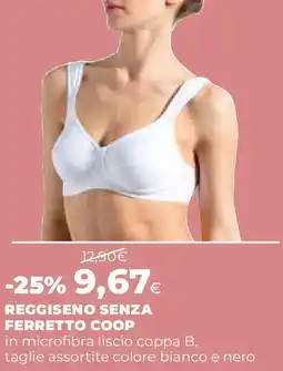 Extracoop Reggiseno senza ferretto coop offerta