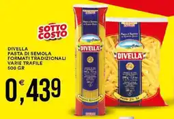 Vantaggio Cash&Carry Divella pasta di semola formati tradizionali varie trafile offerta