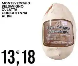 Vantaggio Cash&Carry Montevecchio belsavigno culatta con cotenna offerta
