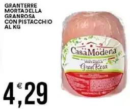 Vantaggio Cash&Carry Granterre mortadella granrosa con pistacchio offerta