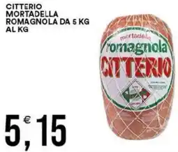 Vantaggio Cash&Carry Citterio mortadella romagnola offerta