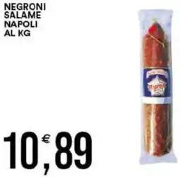 Vantaggio Cash&Carry Negroni salame napoli offerta
