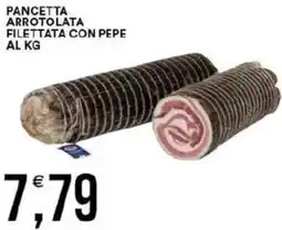 Vantaggio Cash&Carry Pancetta arrotolata filettata con pepe offerta