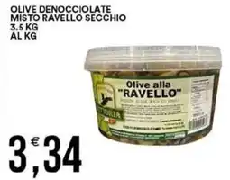 Vantaggio Cash&Carry Olive denocciolate misto ravello secchio offerta