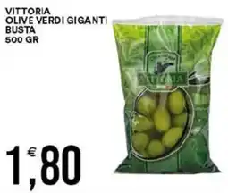 Vantaggio Cash&Carry Vittoria olive verdi giganti busta offerta