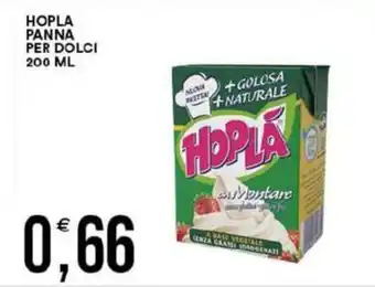 Vantaggio Cash&Carry Hopla panna per dolci offerta