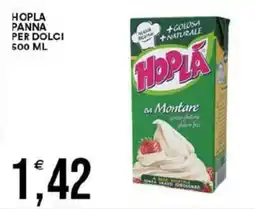 Vantaggio Cash&Carry Hopla panna per dolci offerta