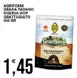 Vantaggio Cash&Carry Agriform grana padano riserva dop grattugiato offerta