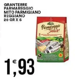 Vantaggio Cash&Carry Granterre parmareggio mito parmigiano reggiano offerta