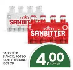 Despar Sanbitter bianco/rosso SAN PELLEGRINO offerta