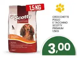 Despar Crocchette pollo e tacchino SCOTTY PREMIUM offerta
