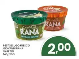 Despar Pesto/sugo fresco giovanni RANA offerta