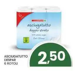 Despar Asciugatutto despar 6 rotoli DESPAR offerta