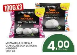 Despar Mozzarella di bufala classica/senza lattosio MANDARA offerta