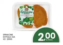 Despar Spinacine di pollo AIA X2 offerta