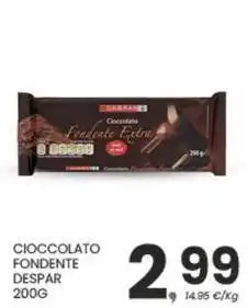 Despar Cioccolato fondente DESPAR offerta
