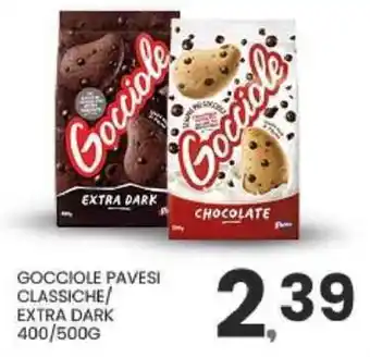 Despar Gocciole pavesi classiche/ extra dark offerta