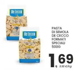 Despar Pasta di semola de cecco formati speciali offerta