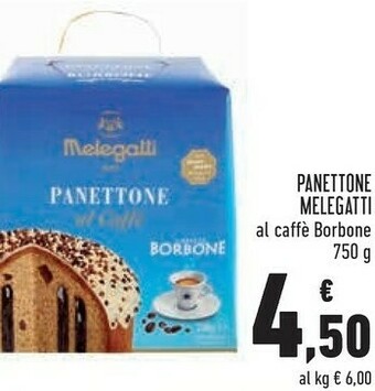 Conad Superstore Panettone al caffe borbone 750 g offerta