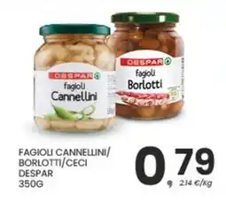 Despar Fagioli cannellini/ borlotti/ceci DESPAR offerta
