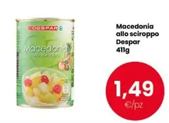 Despar Macedonia allo sciroppo Despar offerta