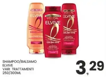 Despar Shampoo/balsamo ELVIVE offerta