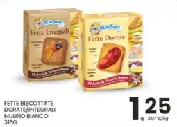 Despar Fette biscottate dorate/integrali MULINO BIANCO offerta