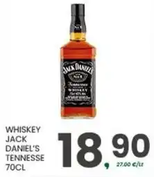 Despar Whiskey JACK DANIEL'S TENNESSE offerta